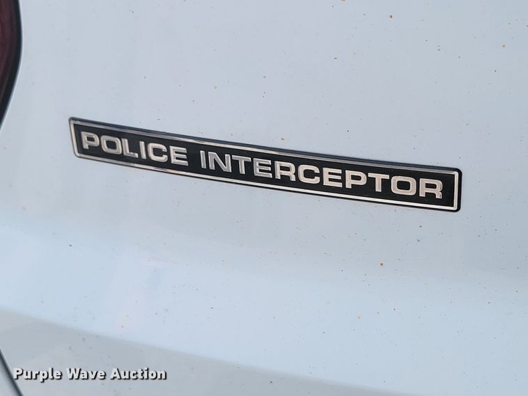 image for item ML9356 2016 Ford Explorer Police Interceptor  SUV