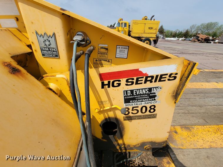 image for item ML9358 2007 Trailer King TK110HDG-543  lowboy equipment trailer