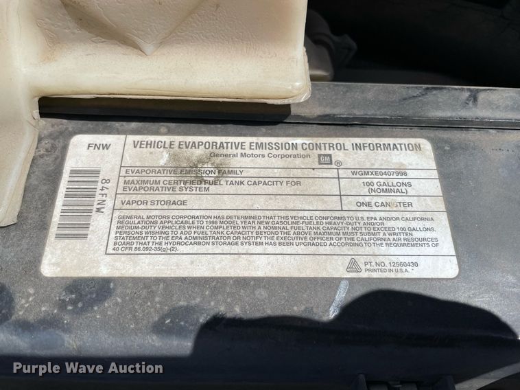 image for item MM9478 1998 Chevrolet Express  van