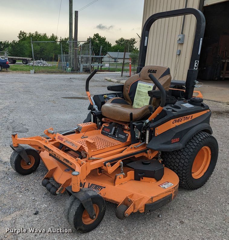 image for item MO9018 Scag SCZII-61V-38FX-EFI  ZTR lawn mower