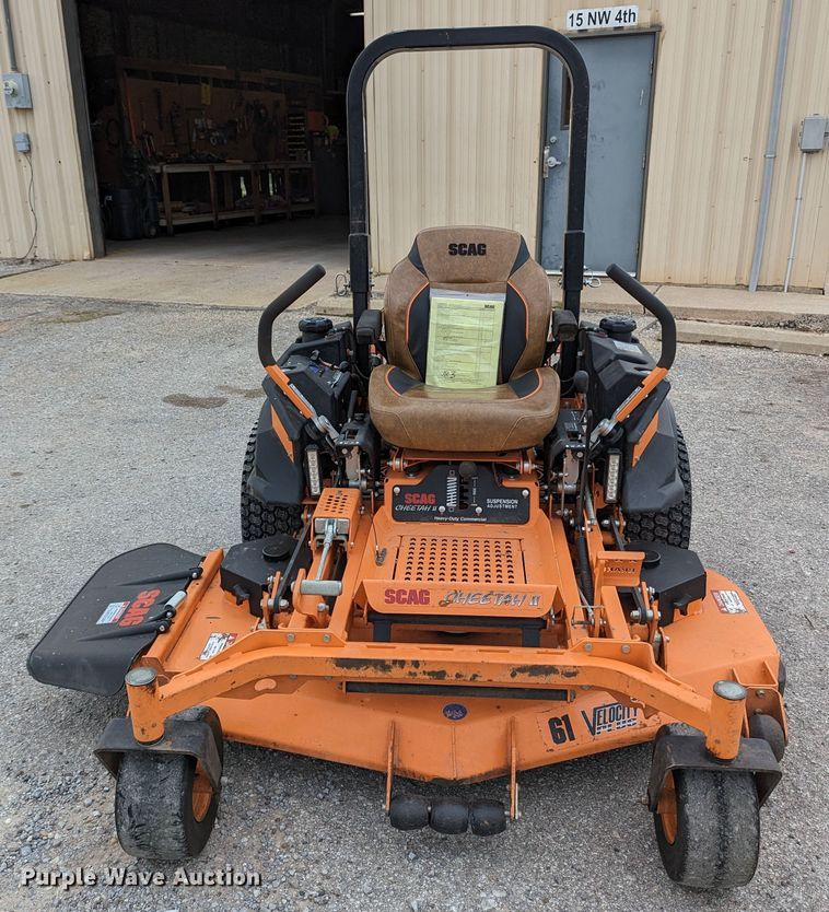 image for item MO9018 Scag SCZII-61V-38FX-EFI  ZTR lawn mower