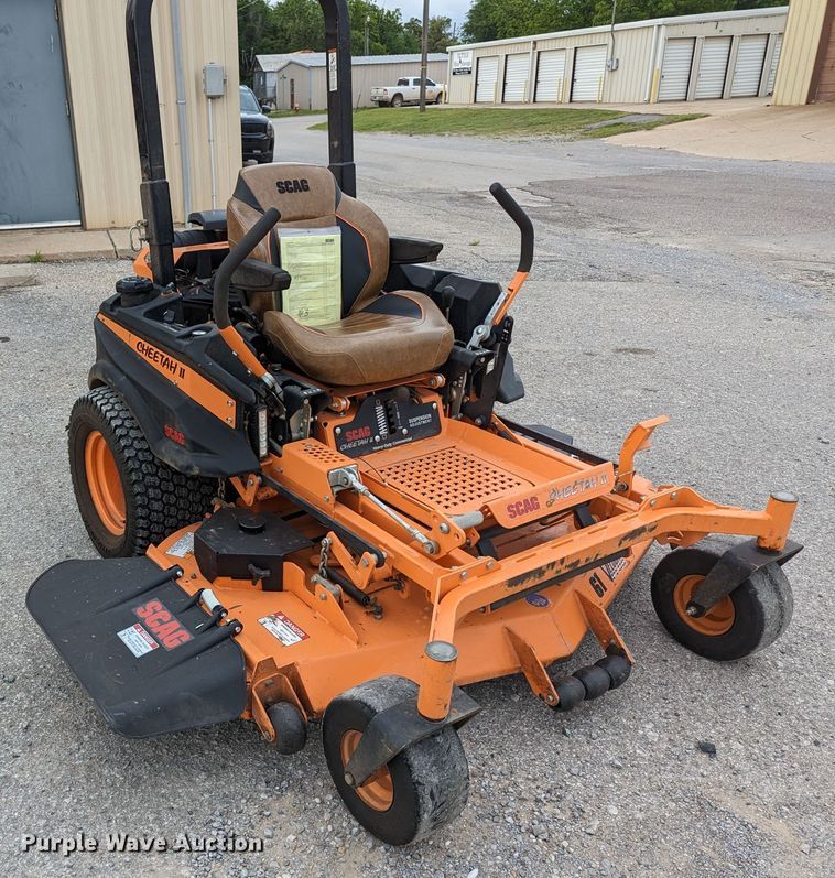 image for item MO9018 Scag SCZII-61V-38FX-EFI  ZTR lawn mower