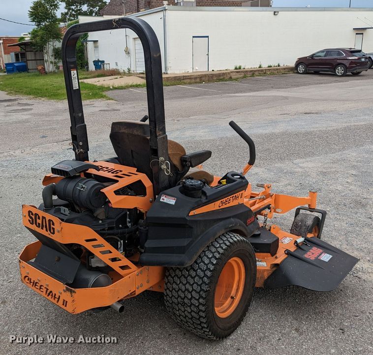 image for item MO9018 Scag SCZII-61V-38FX-EFI  ZTR lawn mower