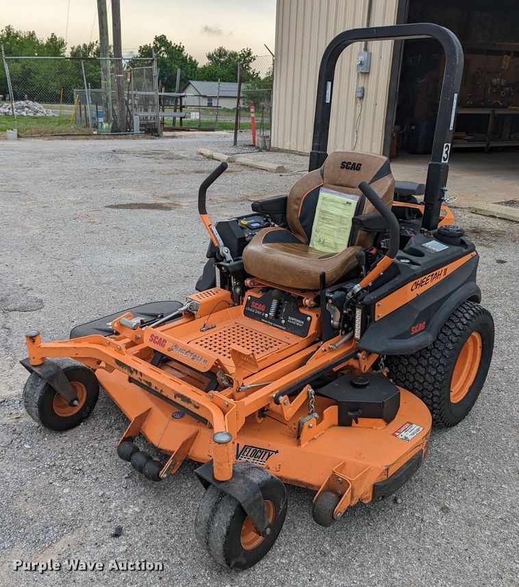 image for item MO9018 Scag SCZII-61V-38FX-EFI  ZTR lawn mower