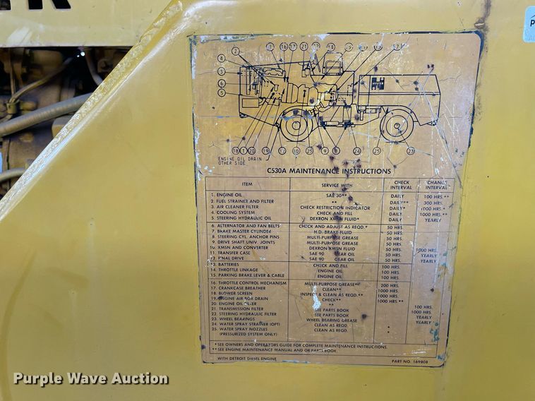 image for item MS9686 Hyster C530A  pneumatic roller