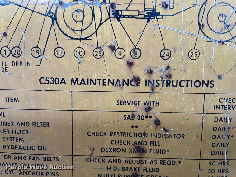 image for item MS9686 Hyster C530A  pneumatic roller