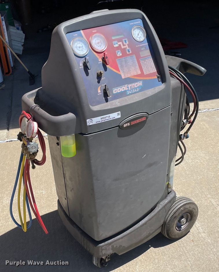 image for item MS9718 SPX Robinair Cooltech 34134Z  refrigerant recovery/recycling system