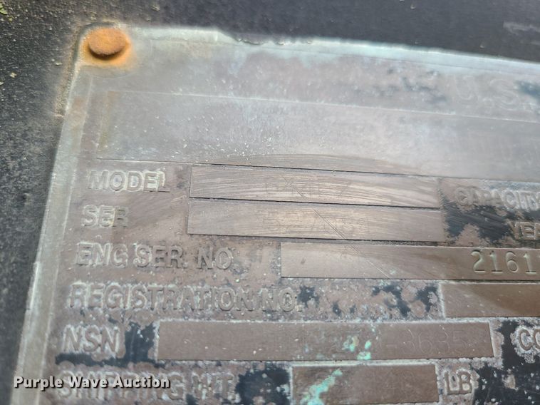 image for item MX9768 2001 John Deere 644EZ  wheel loader