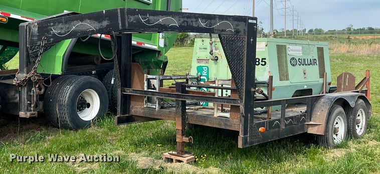 image for item MY9775 Shop built  equipment trailer