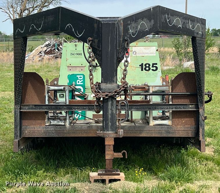 image for item MY9775 Shop built  equipment trailer