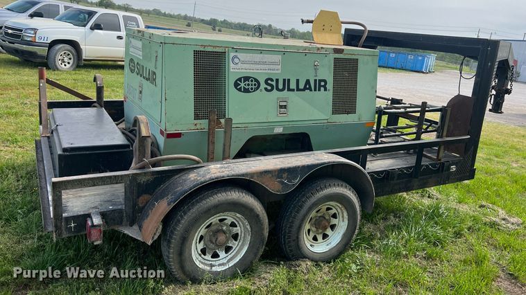 image for item MY9775 Shop built  equipment trailer