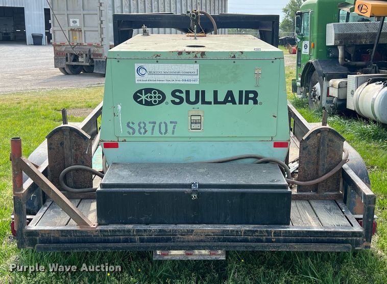 image for item MY9775 Shop built  equipment trailer