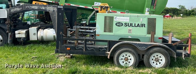 image for item MY9775 Shop built  equipment trailer