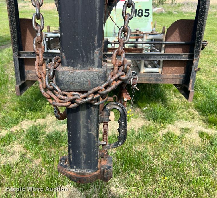 image for item MY9775 Shop built  equipment trailer