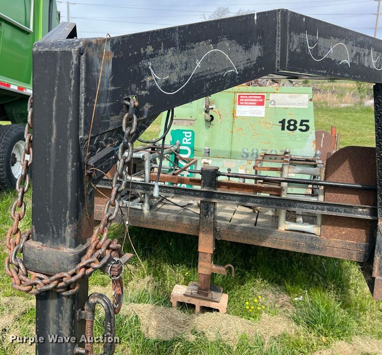 image for item MY9775 Shop built  equipment trailer