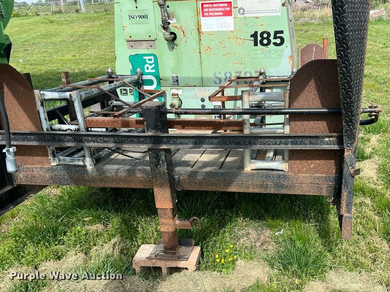 image for item MY9775 Shop built  equipment trailer