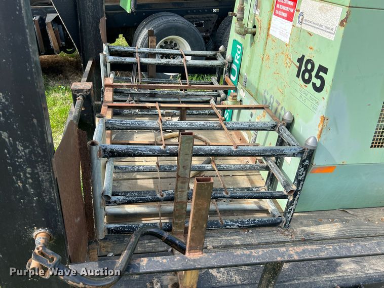 image for item MY9775 Shop built  equipment trailer