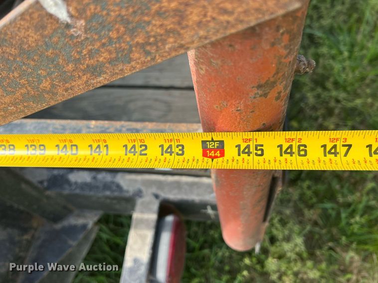 image for item MY9775 Shop built  equipment trailer