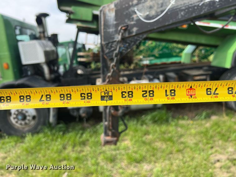 image for item MY9775 Shop built  equipment trailer