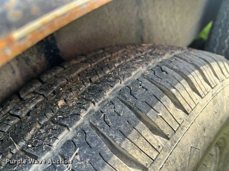 image for item MY9775 Shop built  equipment trailer