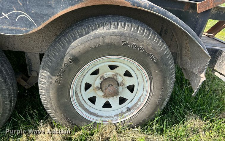 image for item MY9775 Shop built  equipment trailer