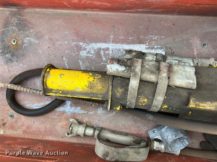 image for item MY9775 Shop built  equipment trailer