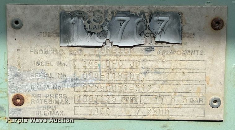 image for item MY9775 Shop built  equipment trailer