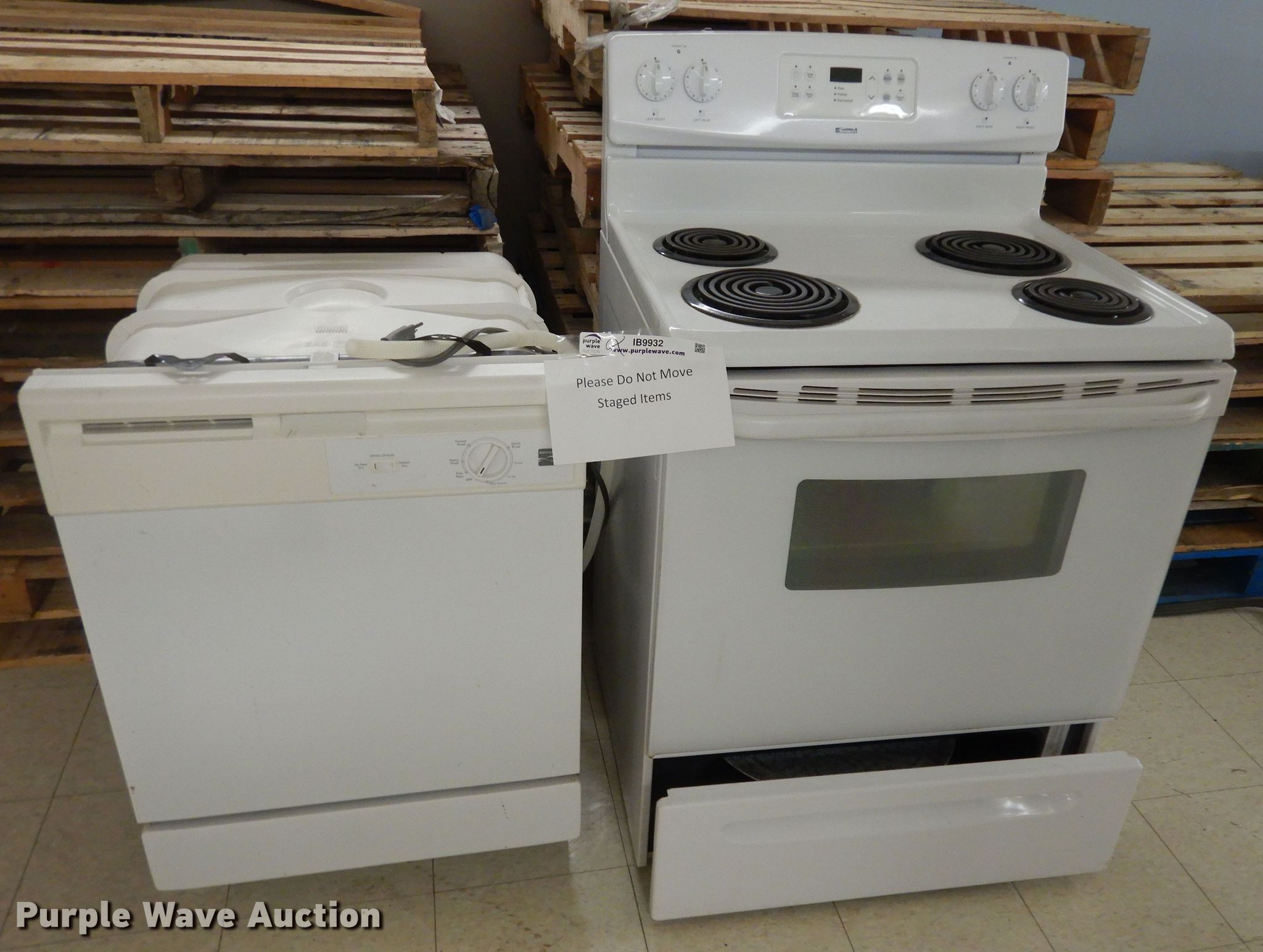 (2) appliances in Overland Park, KS Item IB9932 for sale Purple Wave
