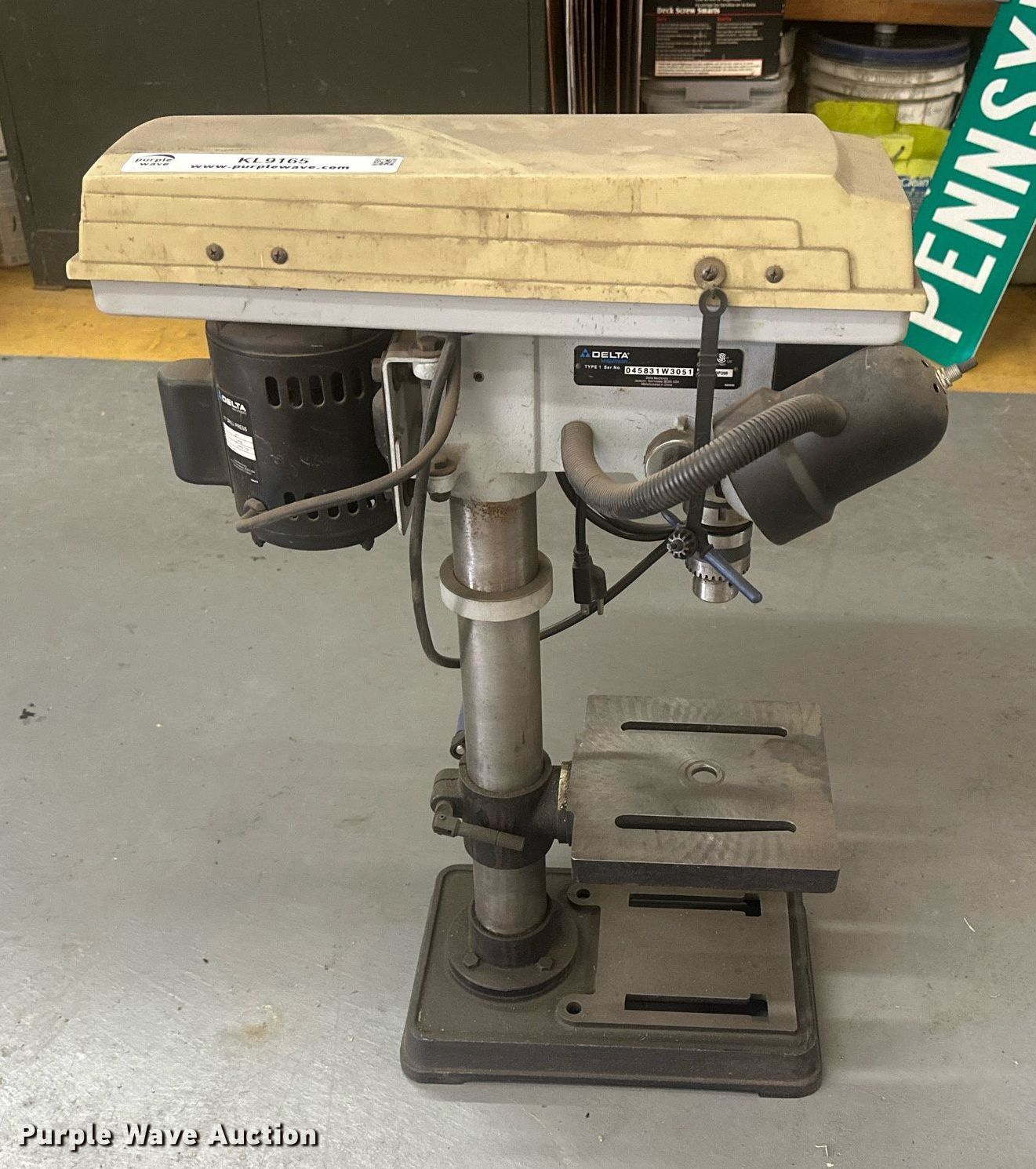 Delta ShopMaster DP200 drill press in Holyrood, KS Item KL9165 sold