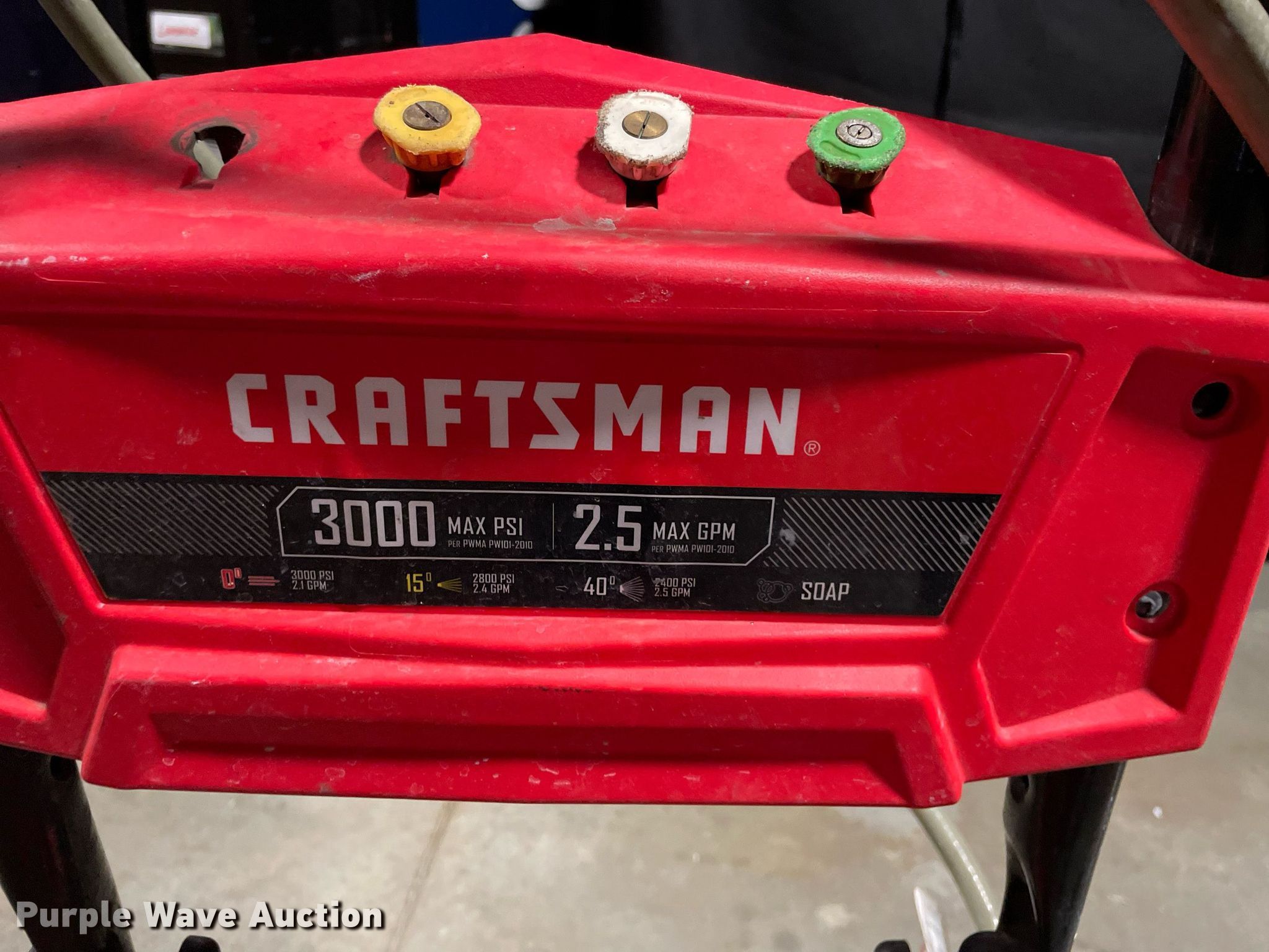 Craftsman CMXGWAS020734 pressure washer in Wichita, KS Item LY9552