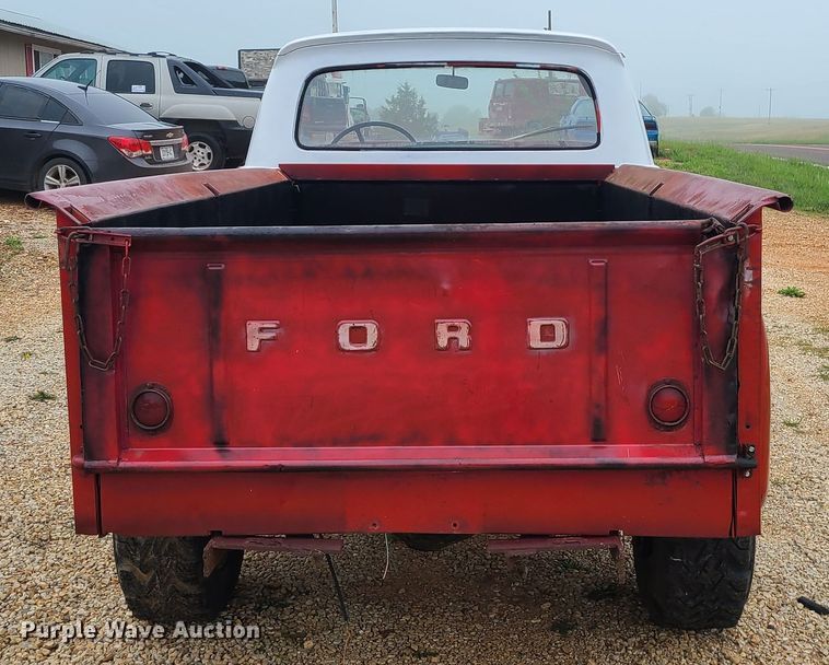 image for item DC6078 1961 Ford F100  pickup truck