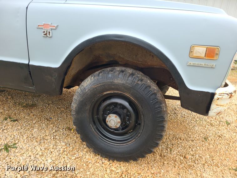 image for item DC6079 1968 Chevrolet K20  pickup truck