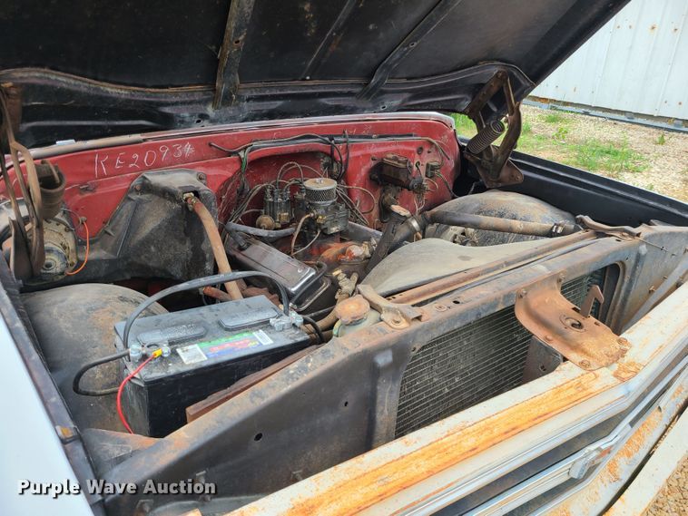 image for item DC6079 1968 Chevrolet K20  pickup truck