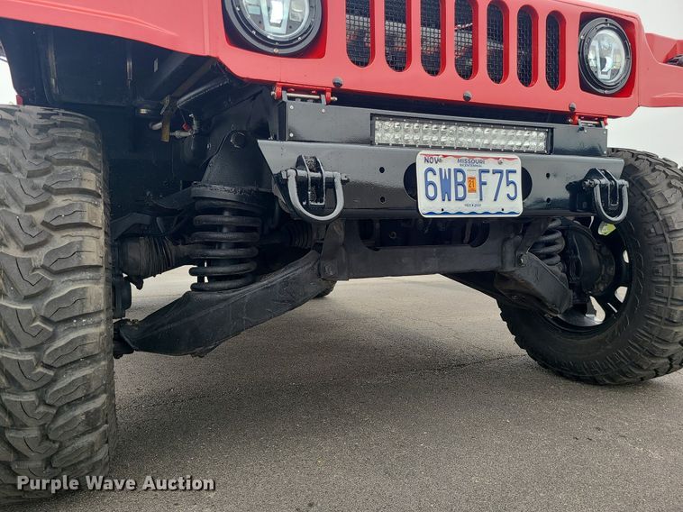 image for item DC6082 1993 Am General  SUV