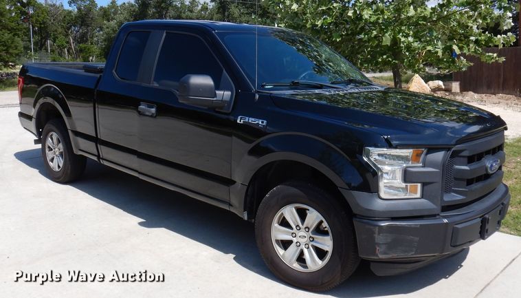 image for item DJ0831 2016 Ford F150  SuperCab pickup truck