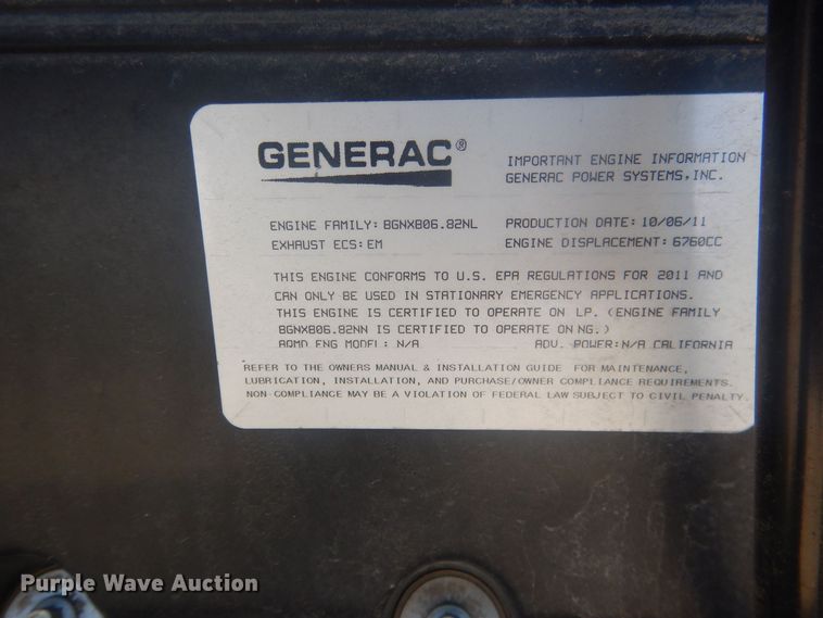 image for item DJ7027 Olympian G70LG2  generator