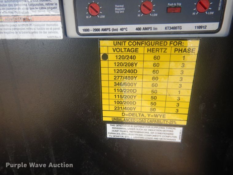 image for item DJ7027 Olympian G70LG2  generator