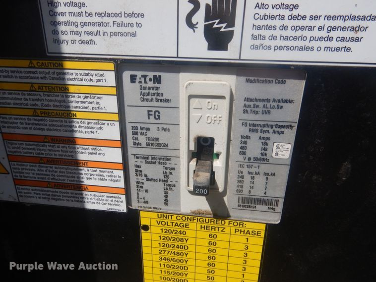 image for item DJ7027 Olympian G70LG2  generator