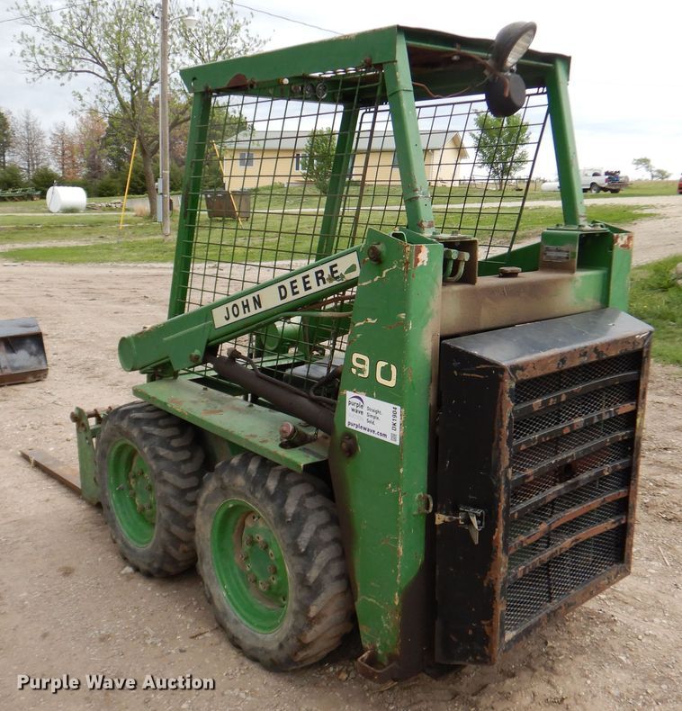 image for item DK1904 John Deere 90  skid steer loader