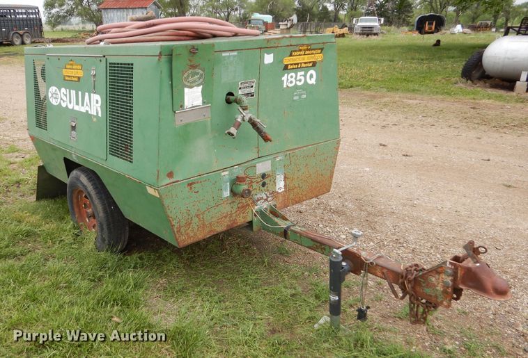 image for item DK1908 Sullair 185DPQ-JD  air compressor