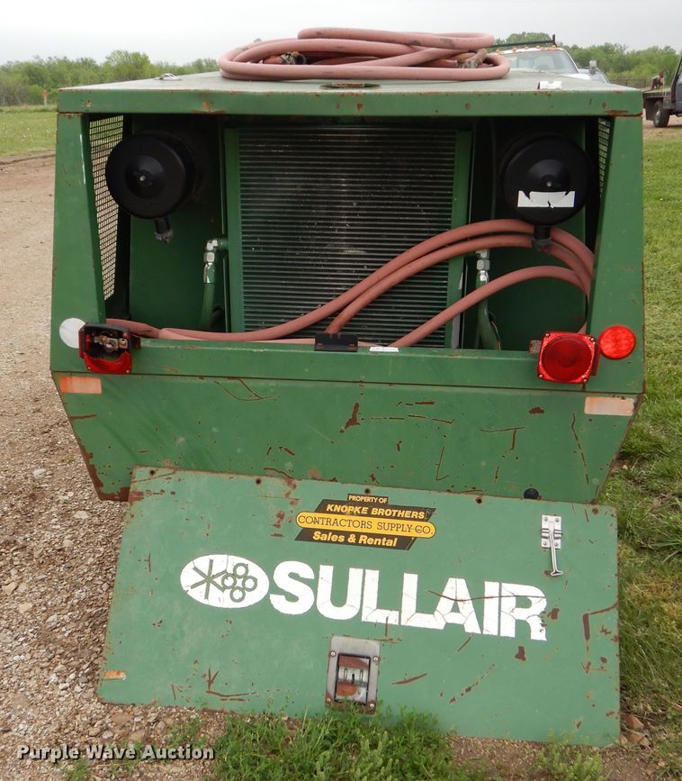 image for item DK1908 Sullair 185DPQ-JD  air compressor