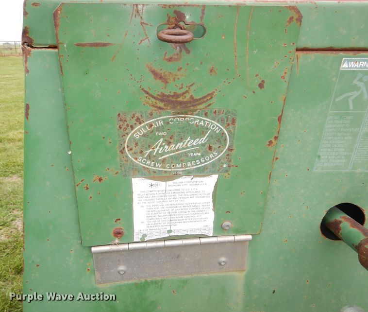 image for item DK1908 Sullair 185DPQ-JD  air compressor