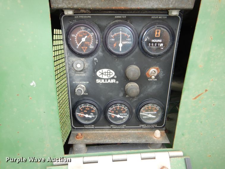 image for item DK1908 Sullair 185DPQ-JD  air compressor