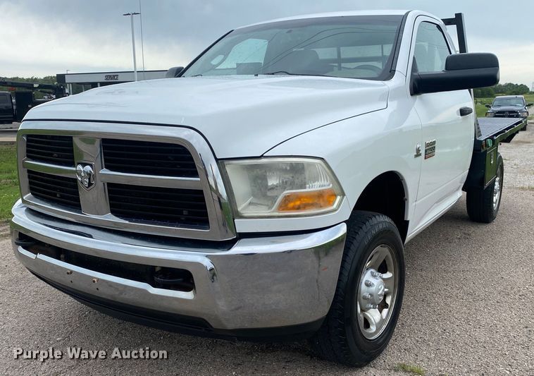 image for item DL7229 2012 Dodge Ram 2500  flatbed pickup truck