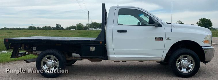 image for item DL7229 2012 Dodge Ram 2500  flatbed pickup truck