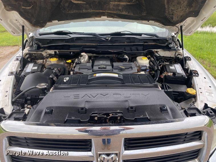 image for item DL7229 2012 Dodge Ram 2500  flatbed pickup truck