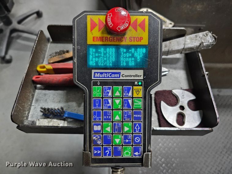 image for item DO4360 MultiCam Plasma Hypertherm HyPerformance Plasma HPR130  plasma cutter table