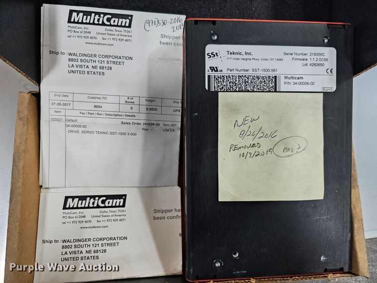 image for item DO4360 MultiCam Plasma Hypertherm HyPerformance Plasma HPR130  plasma cutter table