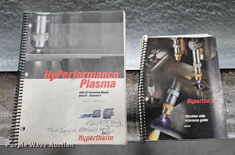 image for item DO4360 MultiCam Plasma Hypertherm HyPerformance Plasma HPR130  plasma cutter table