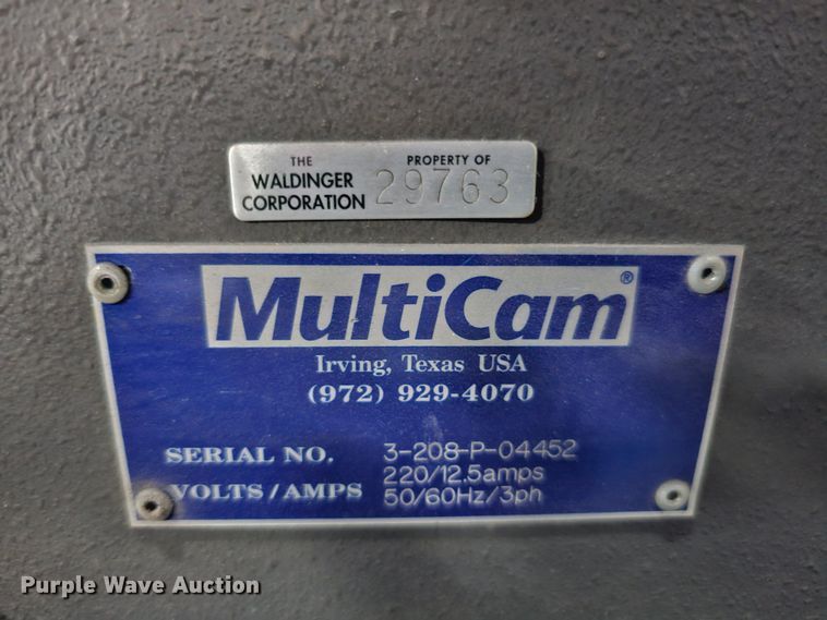 image for item DO4360 MultiCam Plasma Hypertherm HyPerformance Plasma HPR130  plasma cutter table